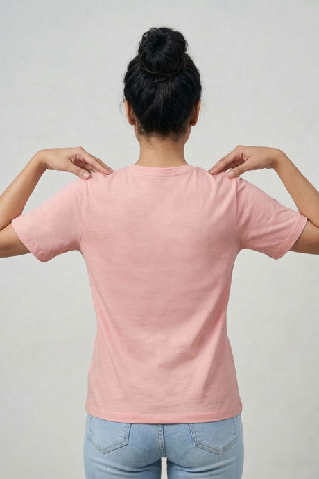 Zivame Mickey Knit Cotton Loungewear Top - Gossamer Pink — image 4